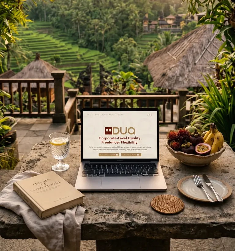 Site da DUA Marketing — abre em nova aba